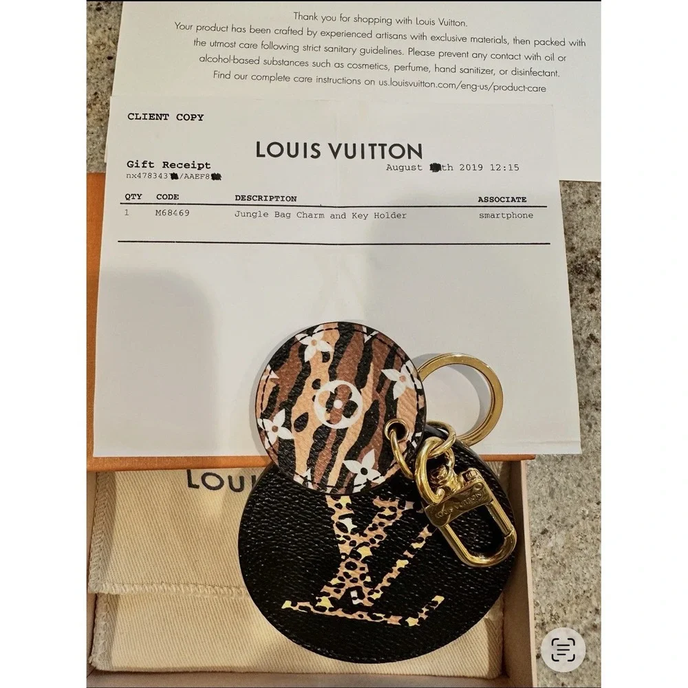 Louis Vuitton Neverfull Jungle Tote, Wallet, Pouch, Key Chain LOT ** MINT RARE